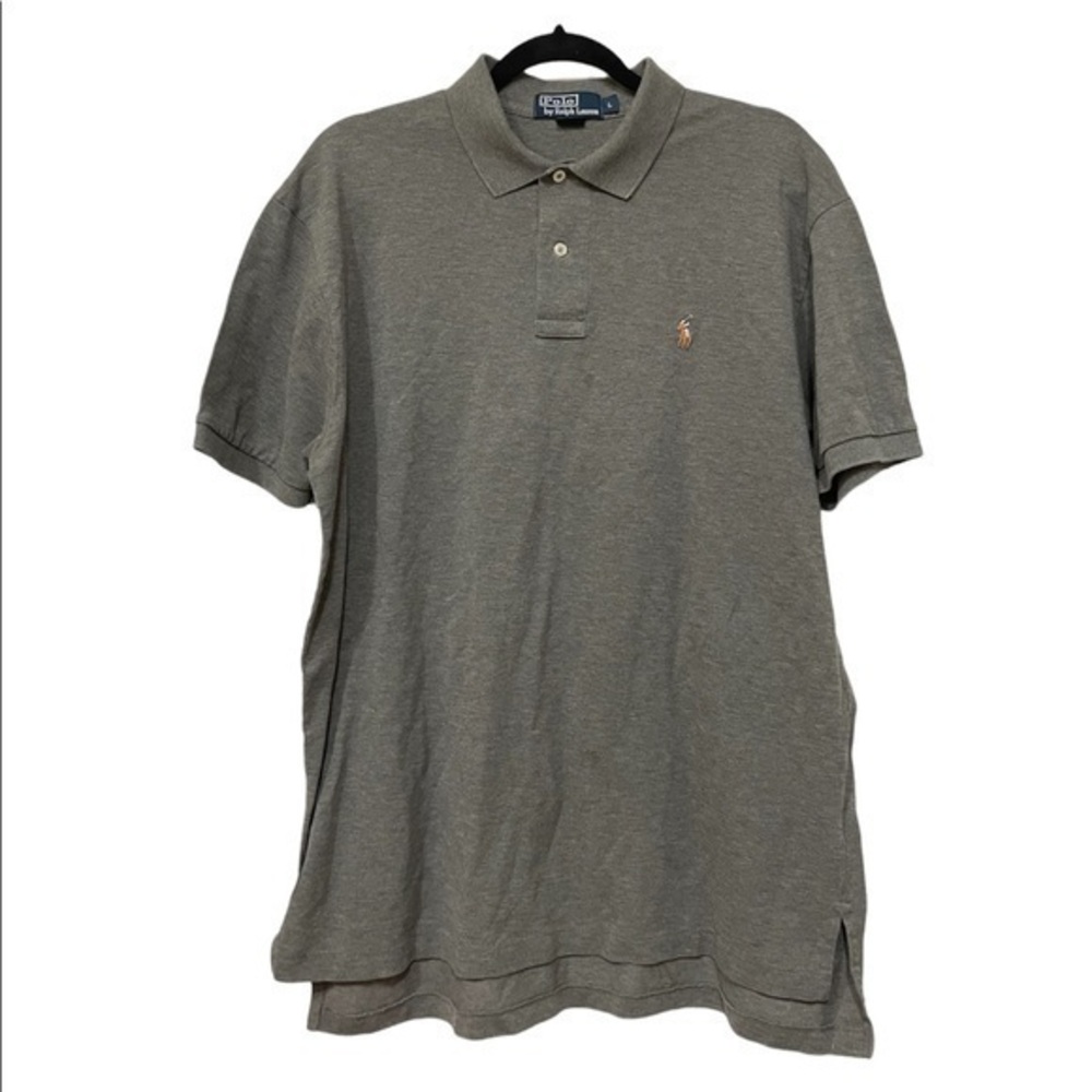 Ralph Lauren Polo Gray Shirt Multi Unique Pony Logo Size Large
Condition 8/10